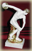 albatre, or, discobole